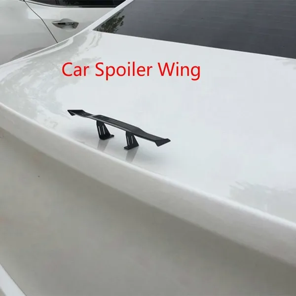 Car Spoiler Mini Spoiler Lip Trunk Rubber Bonnet Wing Lip Car Truck Spoiler Wing Car Boot Spoiler Car Rear Trunk Diffuser Car