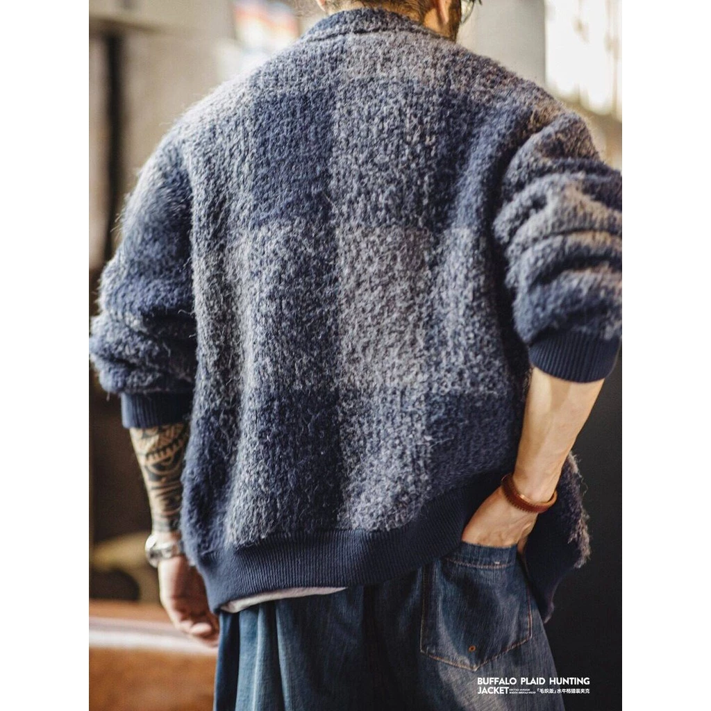 Cozy Up Men Western Herringbone Suit Vest Tweed Wool Blend Slim Fit Waistcoat