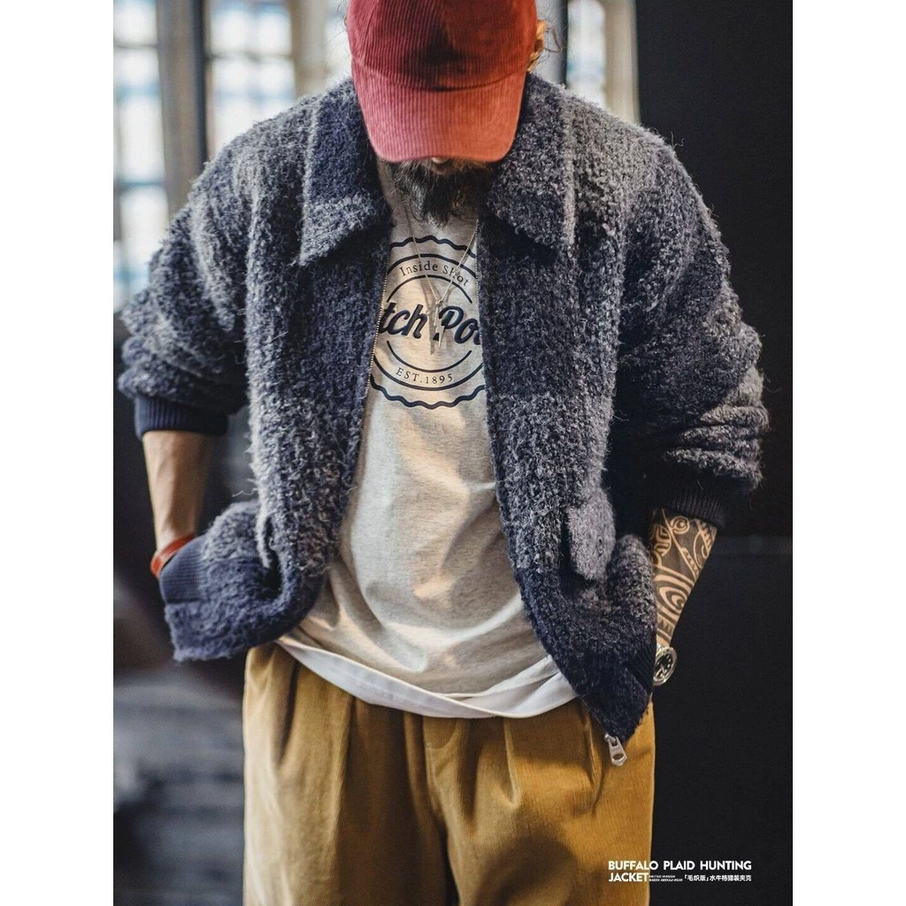 Cozy Up Men Western Herringbone Suit Vest Tweed Wool Blend Slim Fit Waistcoat