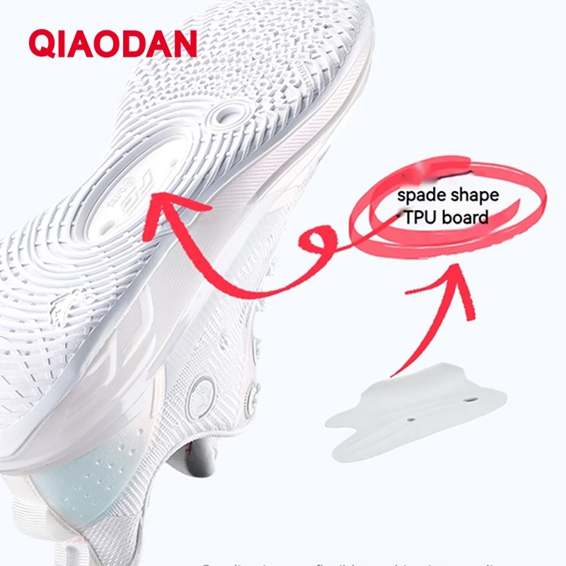 [Keldon Johnson] Qiaodan FE 2.0/3.0 Men Basketball Shoes Shock Absorption Cushioning XM25240101