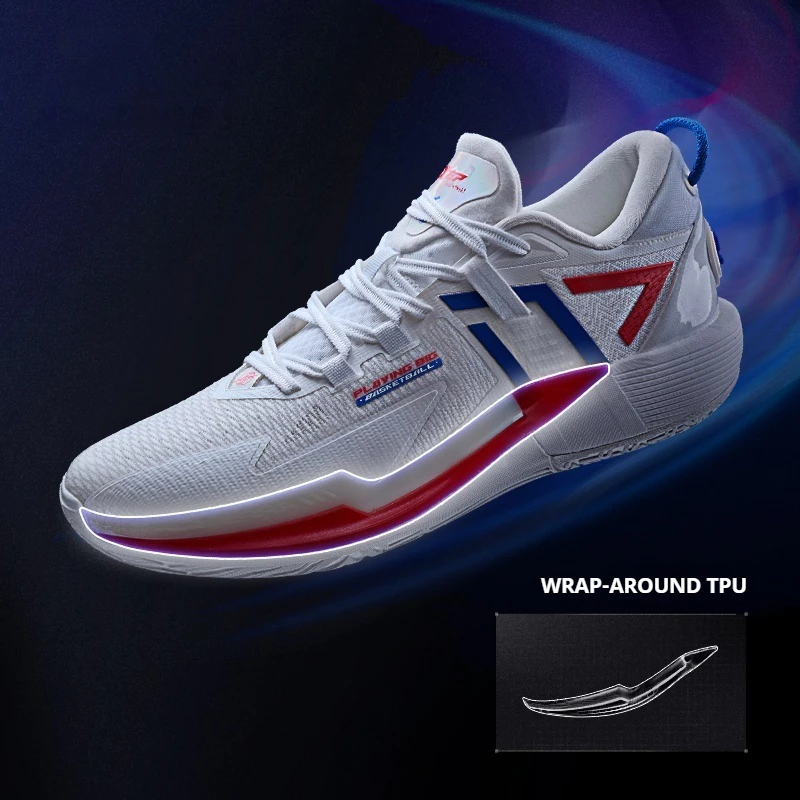 【XTEP】LINGJI 3.0 | Dynamic Wrapping System Three-Dimensional Support High-Top kasut Basketball Shoes