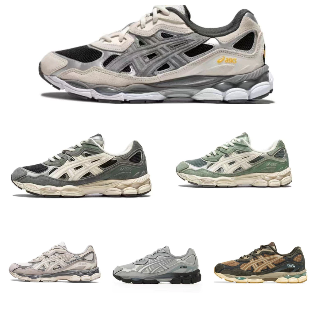 Chen A-SlICS G-E-NYoC Unisex Running Shoes Casual Shoes Wear resistant Shock absorbing sports fashion retro shoes