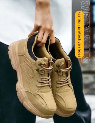 Labor Protection Shoes Summer Breathable Mesh Surface Non-Slip Wear-Resistant Construction Site Work Thick Bottom Daddy Tide