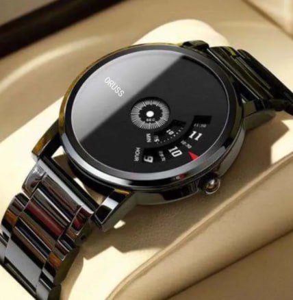 Jam tangan lelaki Simple Style Waterproof Watch Men Quartz Analog Stainless Steel Strap Business Fashion Men's Watches