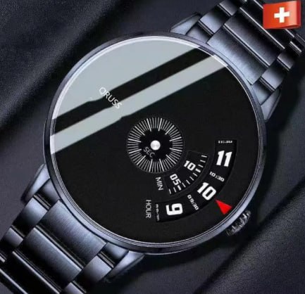 Jam tangan lelaki Simple Style Waterproof Watch Men Quartz Analog Stainless Steel Strap Business Fashion Men's Watches