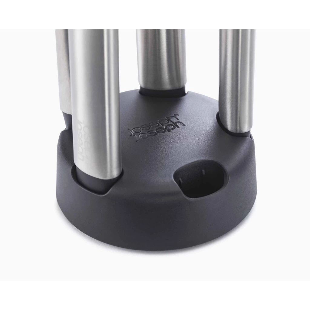 Joseph Joseph Elevate Fusion 5-piece Stainless-steel Utensil Set with Compact Stand