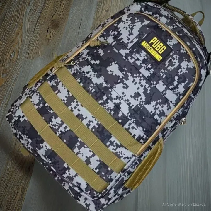 JMALL BATG Bag Backpack Gamer Outdoor Bag Army Battle Grounds Travel College Student Bag primary school bag beg sekolah