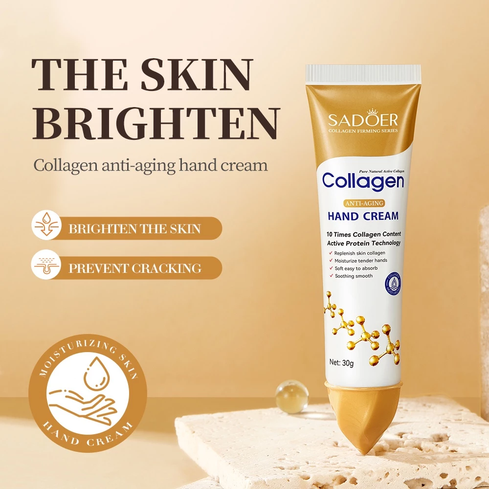 ROREC SADOER Collagen Anti-Aging Body Lotion Moisturizing Brightening Hydrating Body Care Lotion 300g