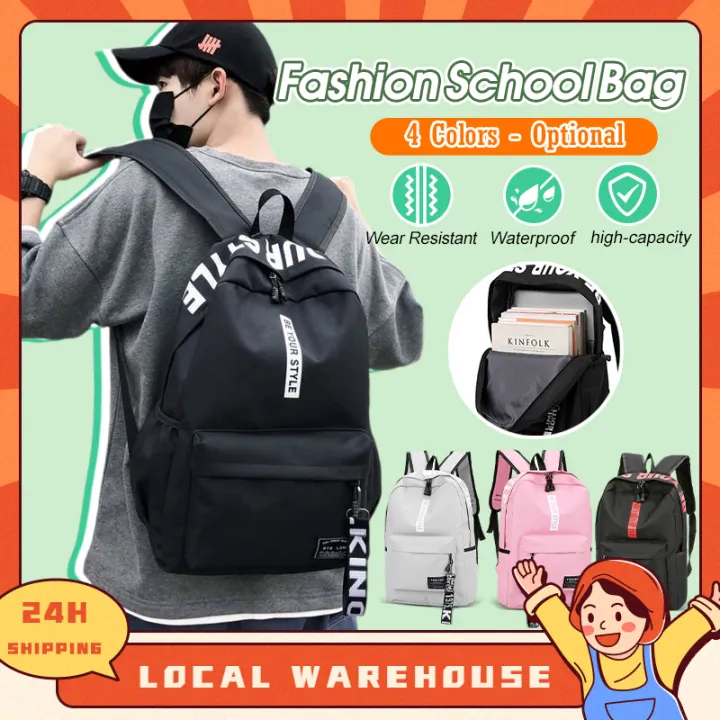 【🇲🇾Stock】1Y2 Al Sahhia Your Style Women Men Travel Beg Bagpack Student School Sport Bag 背包