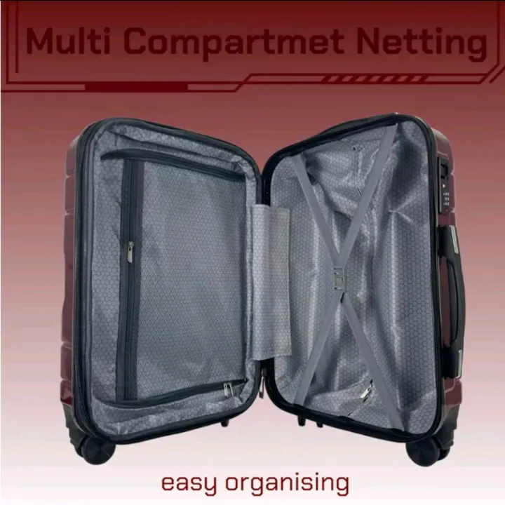 Abs + pc hardcase travel luggage sets suitcases 20 inch & 24 inch & 28 inch 2Year guarantee Waterproof Bags Lock