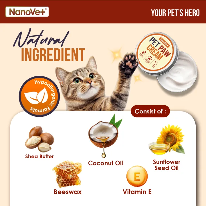 Nanovet® Pet Pure Argan Oil for Cat and Dog (50ml)