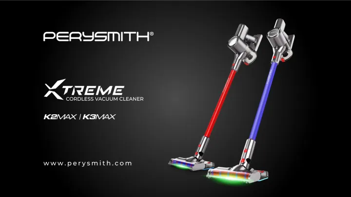 PerySmith K2 Max II No. 1 Cordless Vacuum Cleaner Kaden Series (Mop | Bed Brush | Wet & Dry | Vacum Cleaner | Vaccum)