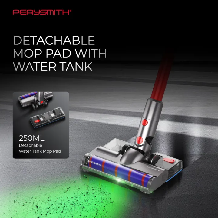 PerySmith K2 Max II No. 1 Cordless Vacuum Cleaner Kaden Series (Mop | Bed Brush | Wet & Dry | Vacum Cleaner | Vaccum)