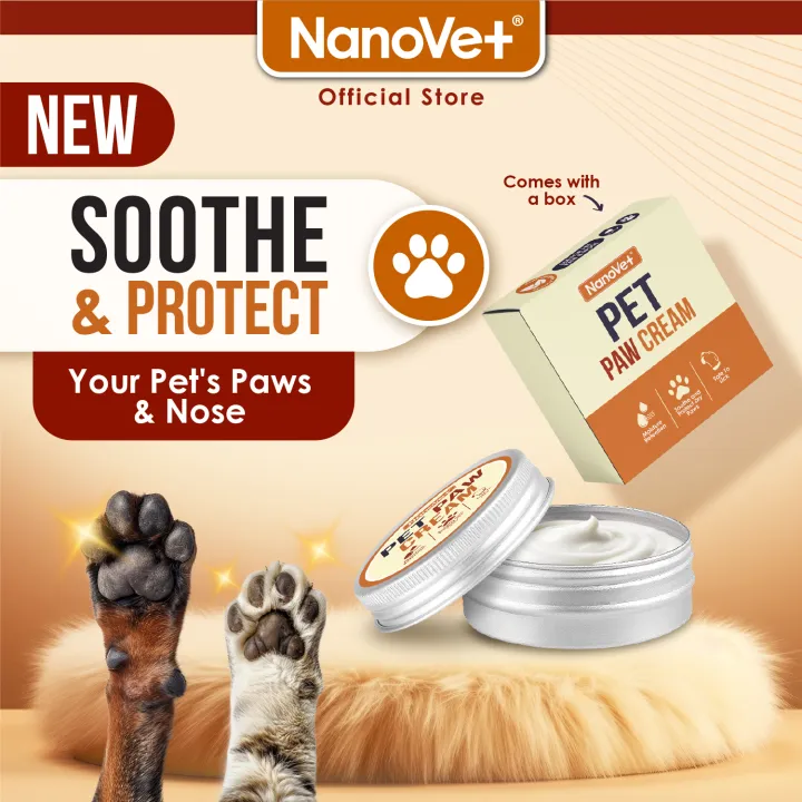 Nanovet® Pet Paw Cream for Cat and Dog (50gm)