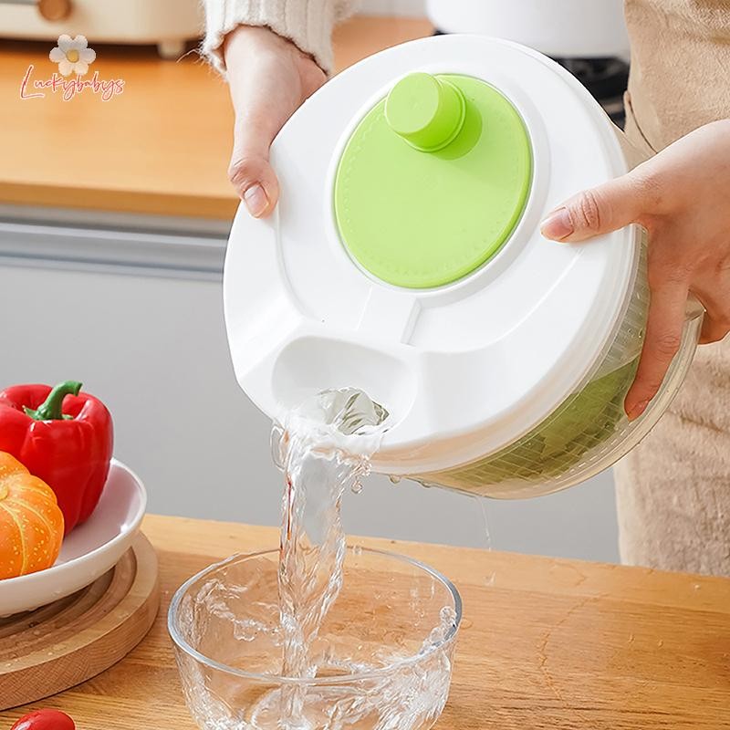 Fruit Salad Dehydration Hand Drain Creative Household Manual Dryer Fruit Salad Cup