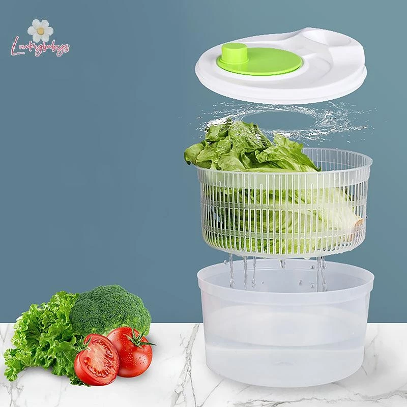 Fruit Salad Dehydration Hand Drain Creative Household Manual Dryer Fruit Salad Cup
