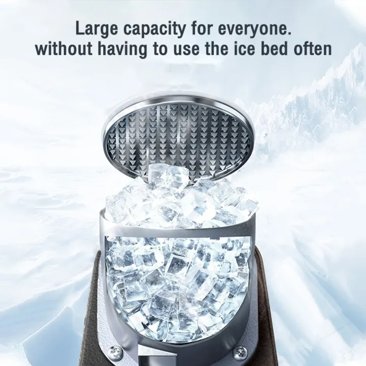 Swiss Thomas Ice Crusher Machine ABC Mesin Ice Shaver Mesin Ice Batu CENDOL Snow Ice Smoothie Ice Kacang Ready