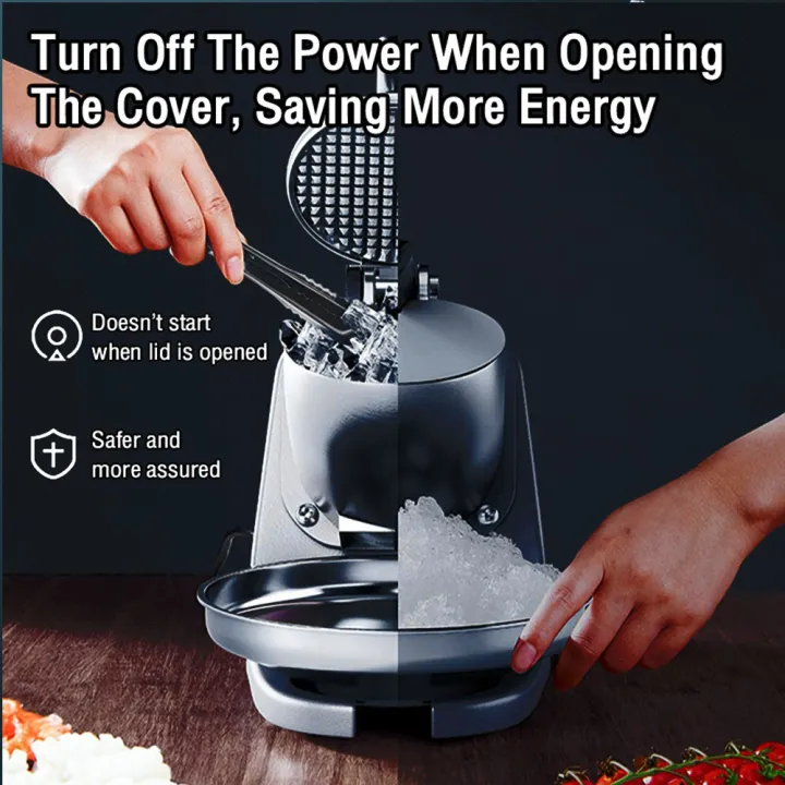 Swiss Thomas Ice Crusher Machine ABC Mesin Ice Shaver Mesin Ice Batu CENDOL Snow Ice Smoothie Ice Kacang Ready