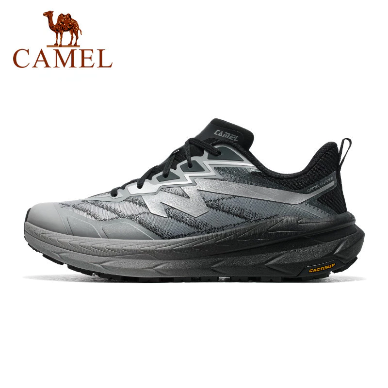 CAMEL Men's and Women's Anti-slip Waterproof Sports Shoes Thick-soled Shock-absorbing Running Shoes