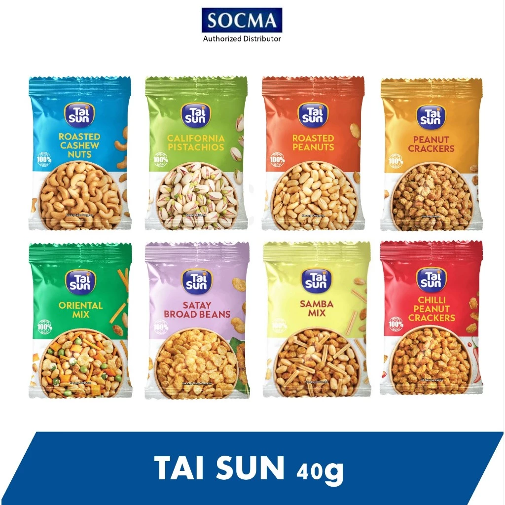 Tai Sun Chilli Peanut Crackers 40g [10]