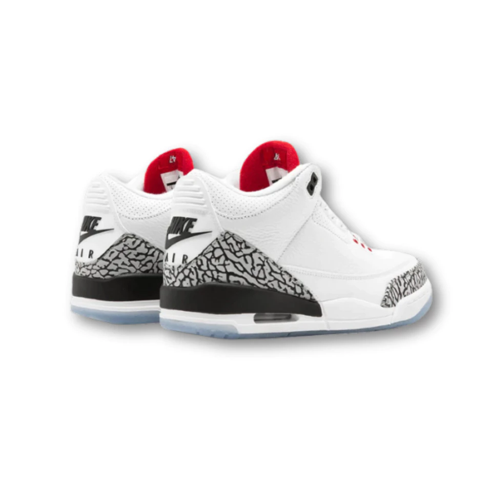 Nike Air Jordan 3 Retro Free Throw Line White Cement