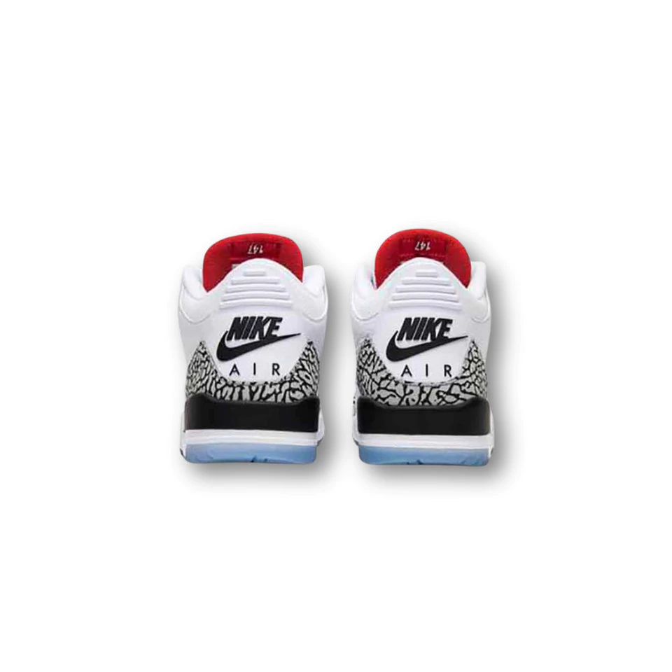 Nike Air Jordan 3 Retro Free Throw Line White Cement