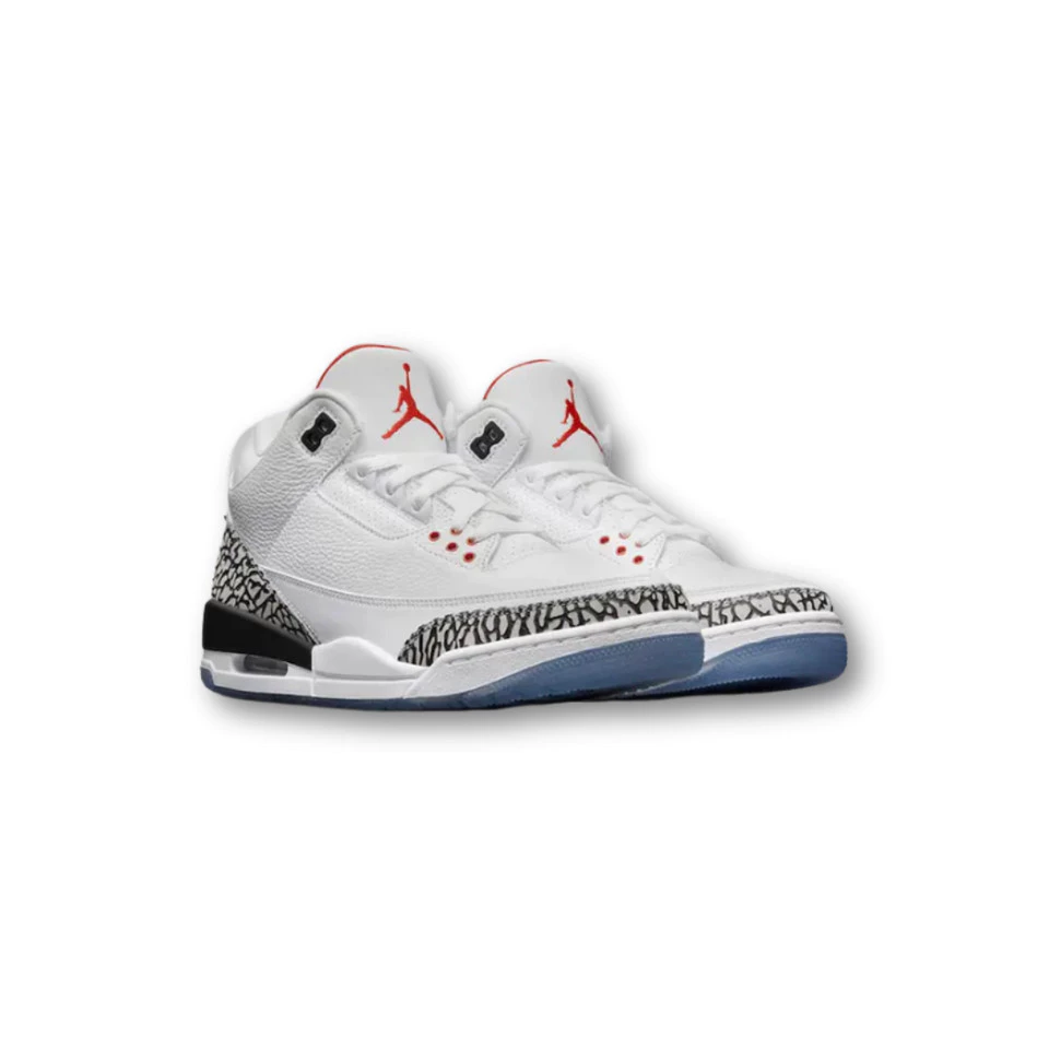 Nike Air Jordan 3 Retro Free Throw Line White Cement