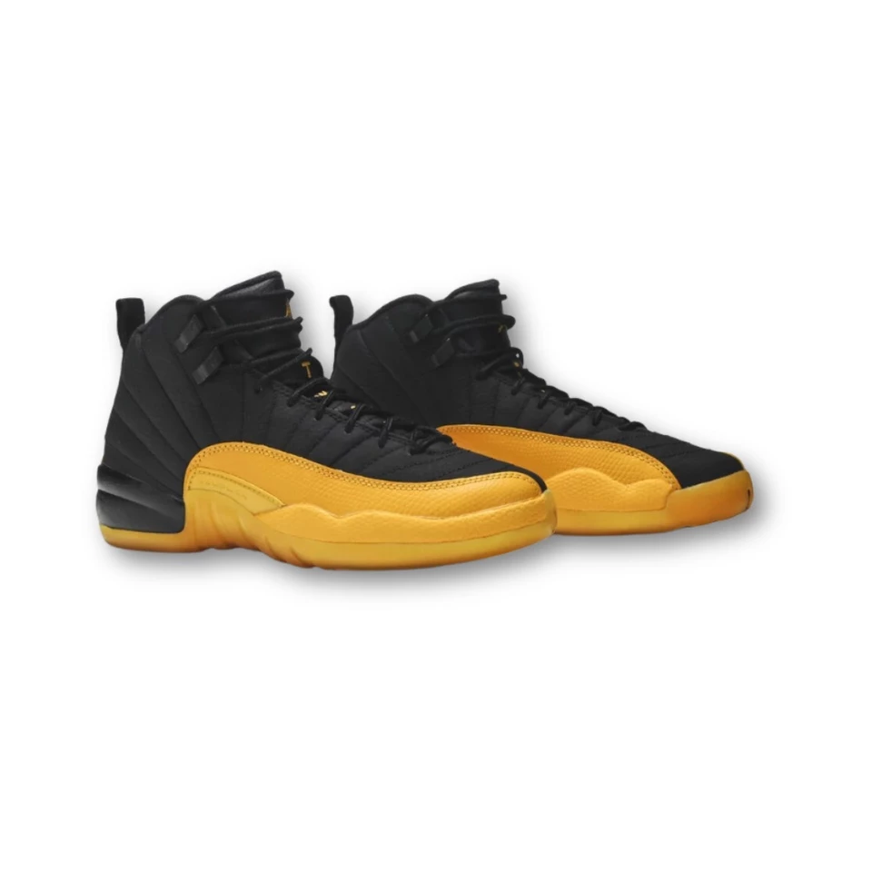 Jordan 12 Retro Black University Gold (GS)