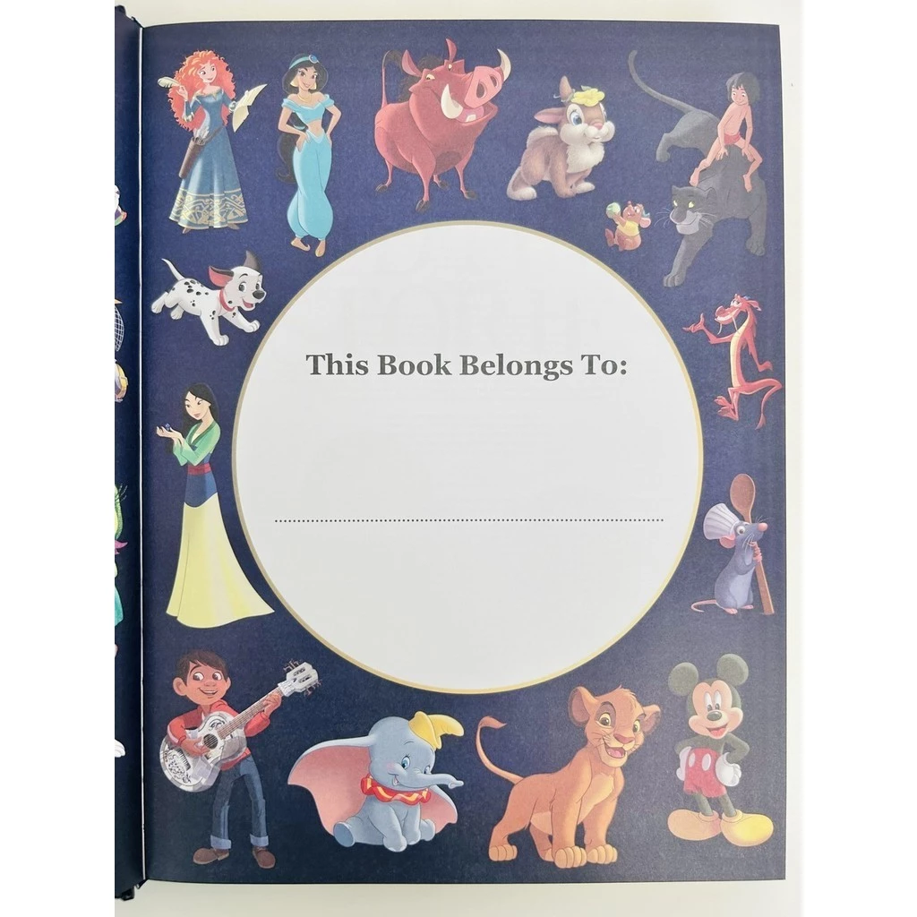 Disney Bedtime Stories (381 Pgs) Treasury Premium Story Book For Kids with Padded Hardcover