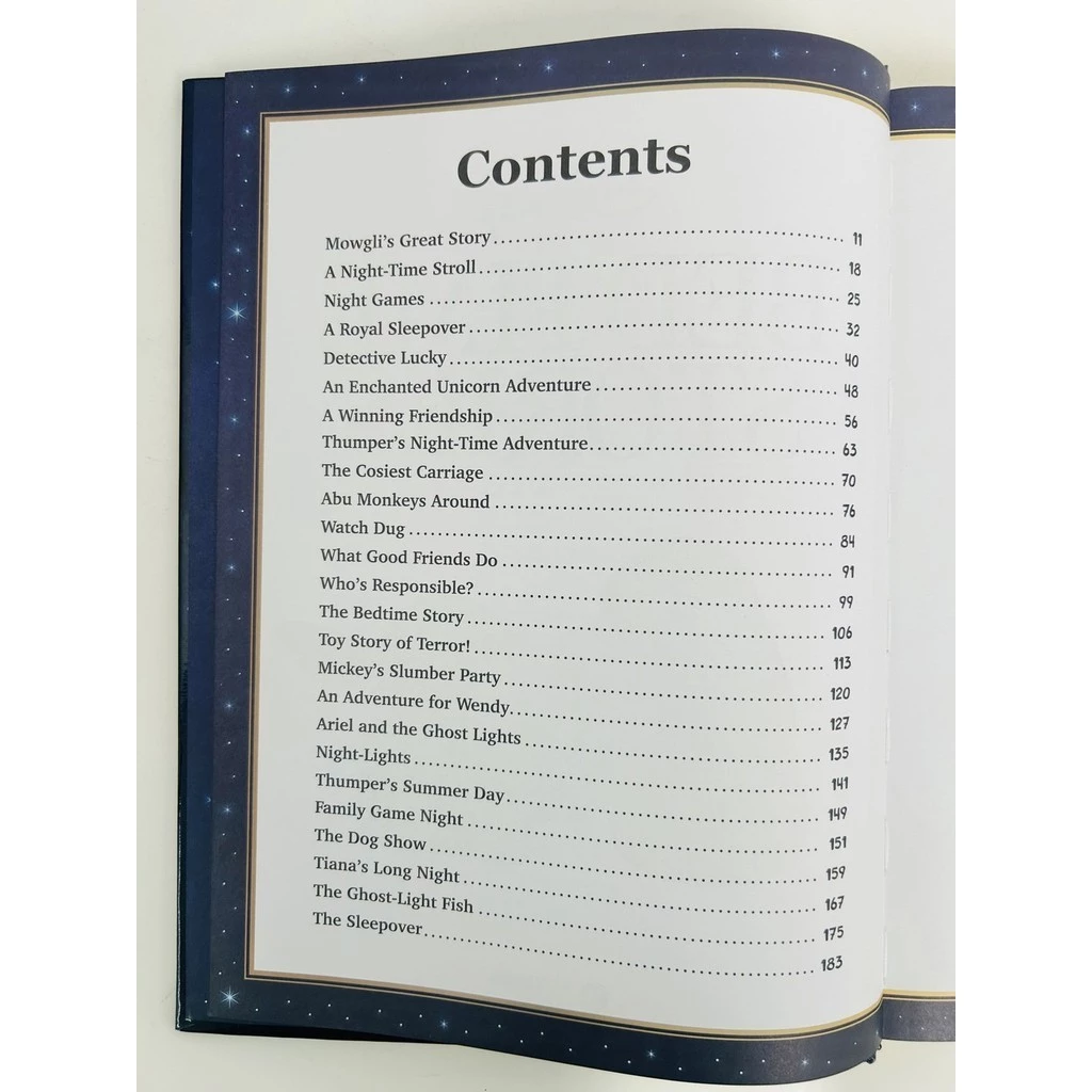 Disney Bedtime Stories (381 Pgs) Treasury Premium Story Book For Kids with Padded Hardcover