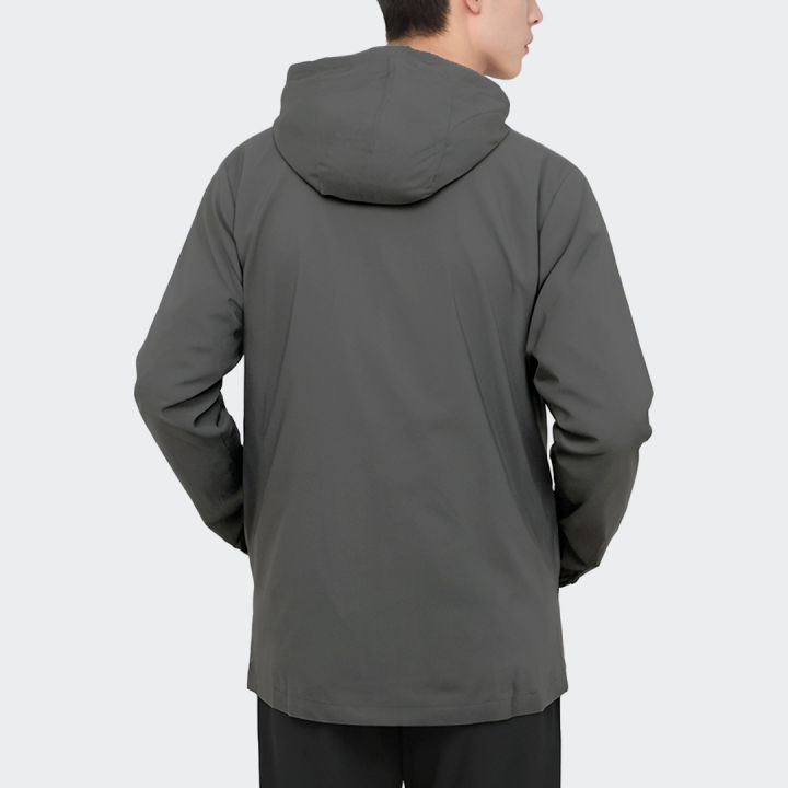 ELGINI E16133 Windbreaker dengan Poket Zip Dada S-XXL | Hooded Windbreaker Water-Resistant with Chest Zipper Pocket