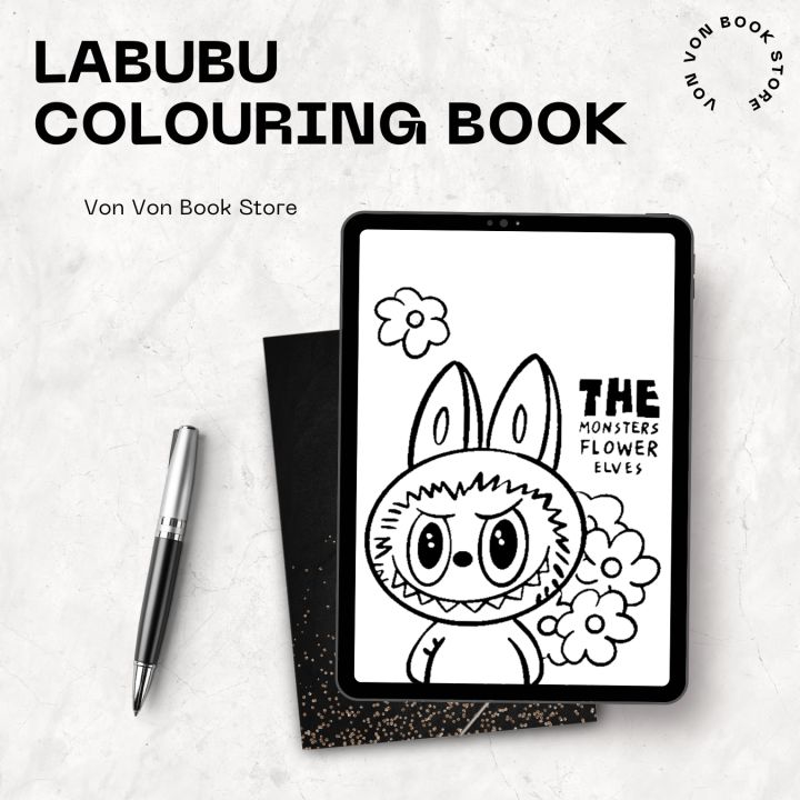 Labubu Colouring Book L-001 eBook PDF