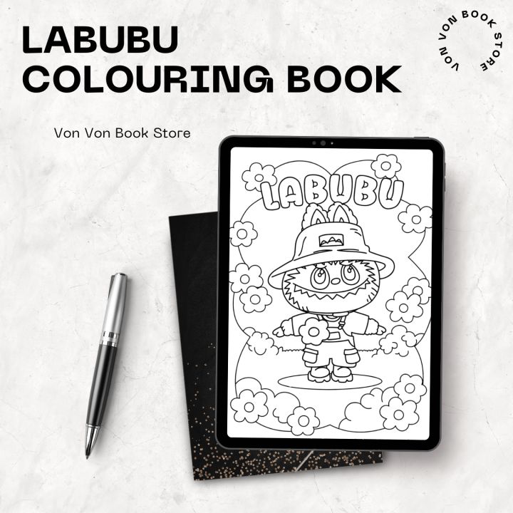 Labubu Colouring Book L-001 eBook PDF