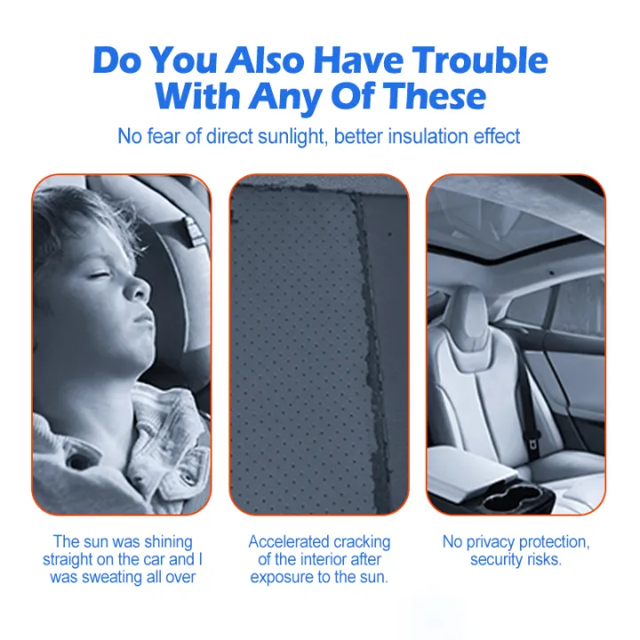 Car Sun Shade Laser Front Window Sunshade Universal Summer Thermal Insulation Sun Protection Parasol UV Ray Sun Shade 汽車遮陽