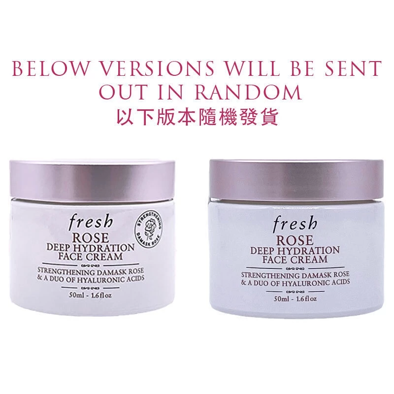 Fresh Soy Face Cleanser 150ml + Rose Deep Hydration Face Cream 50ml