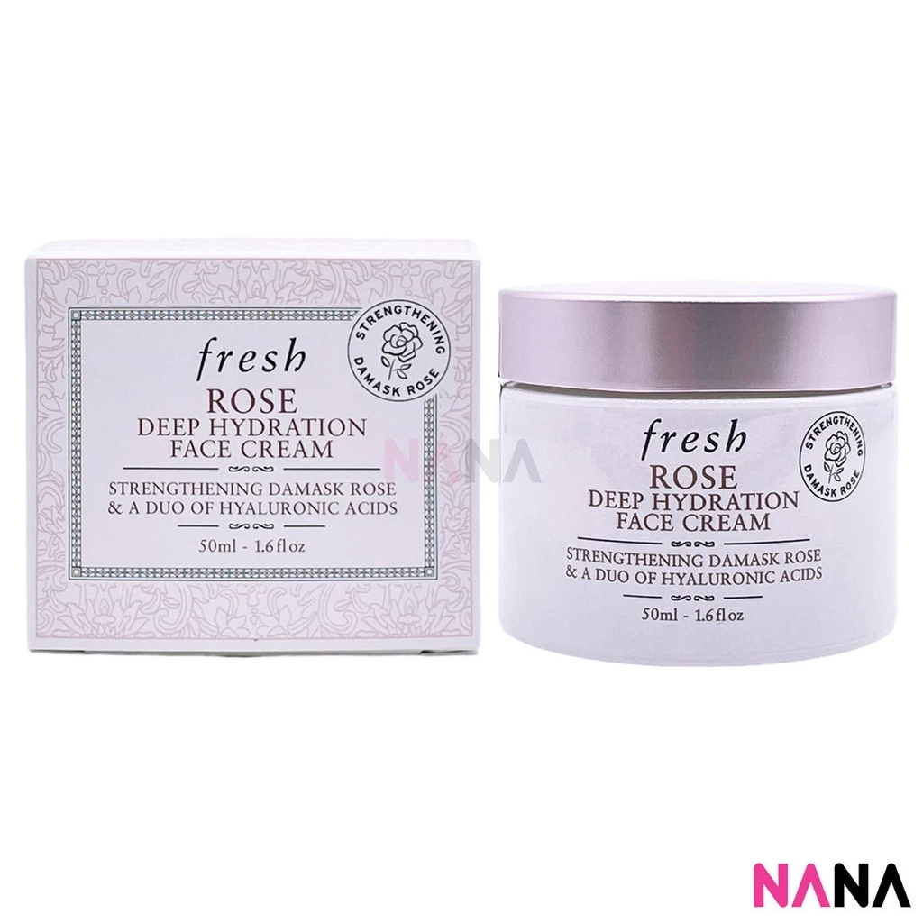 Fresh Soy Face Cleanser 150ml + Rose Deep Hydration Face Cream 50ml