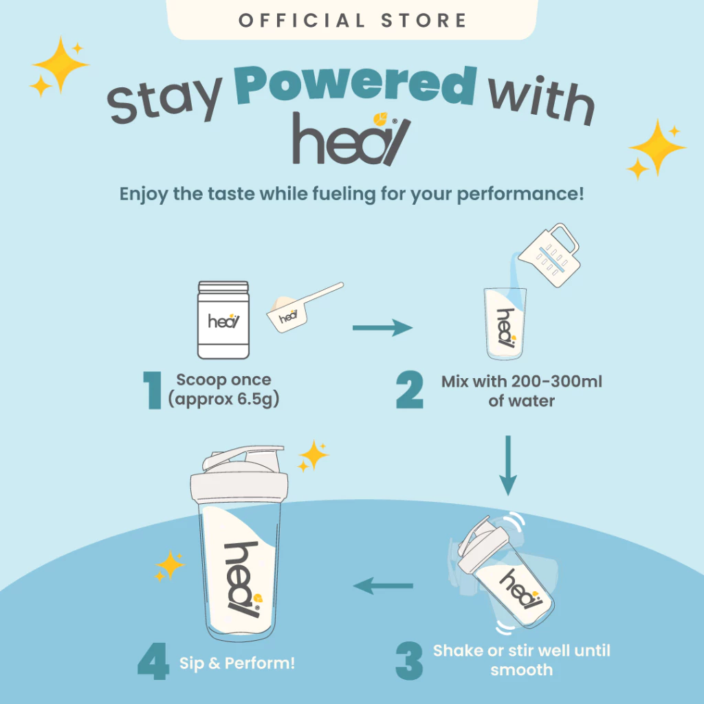 Heal Creatine Monohydrate Powder for Muscle Growth/Recovery - Unflavored