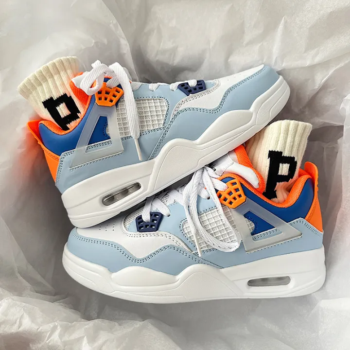 New Ins Style Anti-Slip Basketball Running Shoes Unisex Student Street Snapshots Dad Shoes Versatile Flatform Casual Sneakers