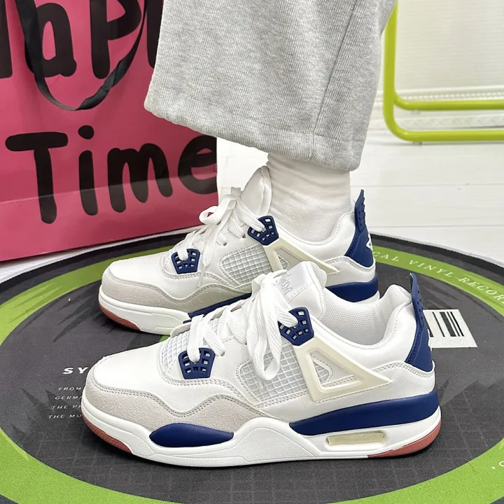 New Ins Style Anti-Slip Basketball Running Shoes Unisex Student Street Snapshots Dad Shoes Versatile Flatform Casual Sneakers